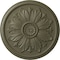 Ekena Millwork Kaya Ceiling Medallion (Fits Canopies up to 5 1/4"), Hand-Painted Spartan Stone, 23 5/8"OD x 1 1/2"P CM23KASSF - alternate 1